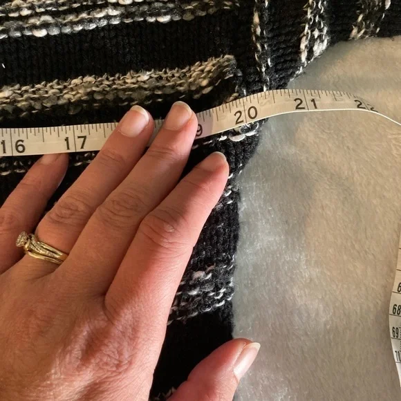 Calvin Klein jeans long sleeved striped Womens sweater size small - Picture 5 of 8